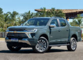 A picape S10 foi radicalmente atualizada em 2024; na foto a versão superior High Country.