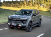 Trailblazer Midnight, série especial também com suspensão Ironman, igualmente lançada no Agrishow.